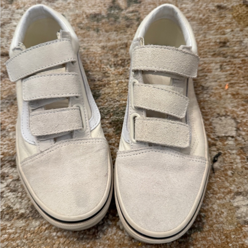 Vans Suede and canvas Velcro Sneakers